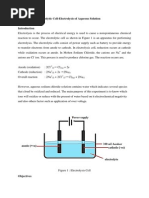 Download Experiment 2 Electrolytic Cell-Electrolysis of Aqueous Solution by Nad Sng SN214069390 doc pdf