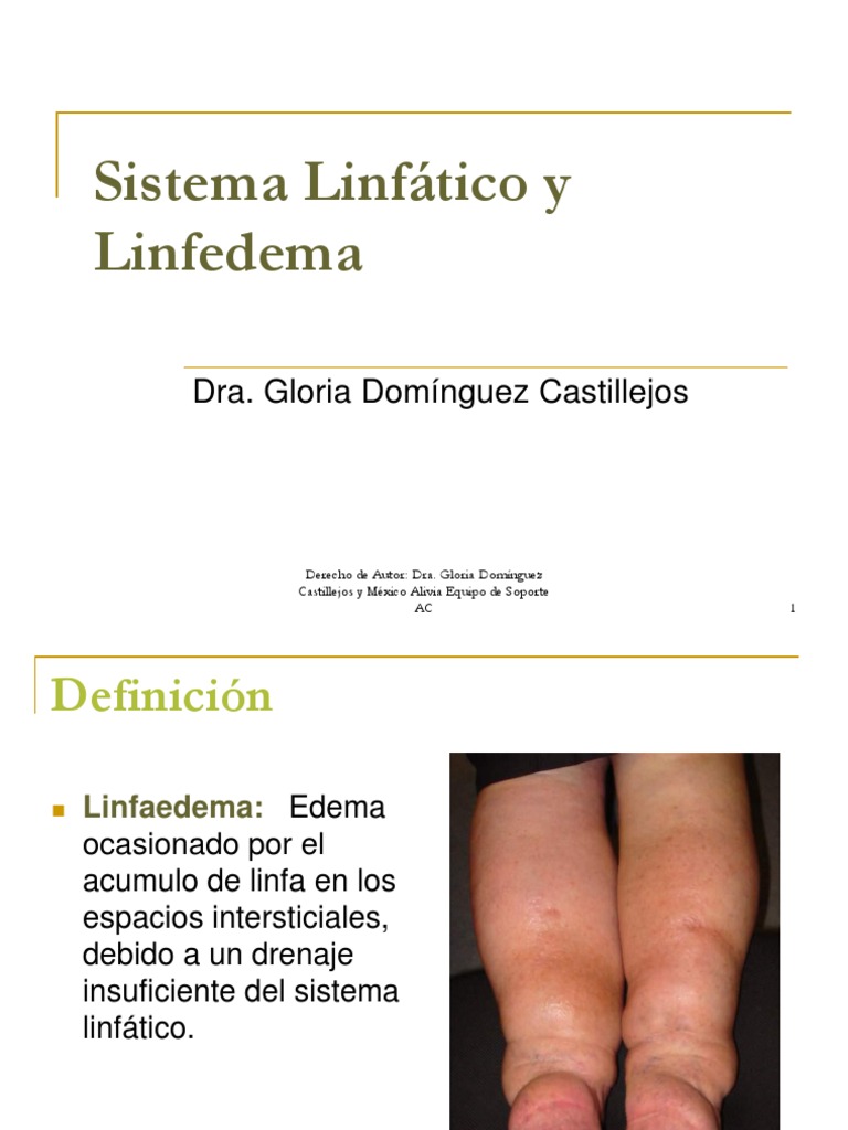 11 Sistema Linfatico Y Linfedema Pdf Sistema Linfático Edema