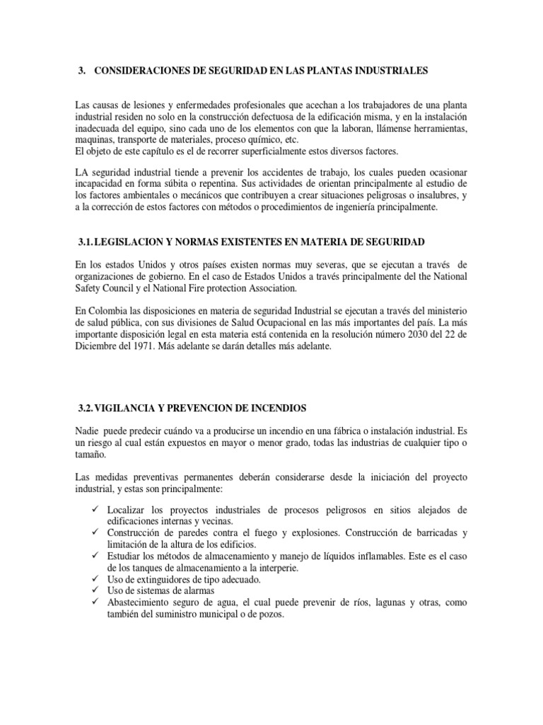 Seguridad en Plantas Industriales | PDF | Encendiendo | Oxígeno