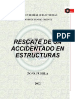 Rescate de Un Accidentado en Estructuras