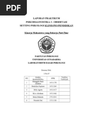 Laporan Praktikum 2 Observasi