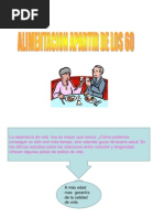 ALIMENTACION EDAD ADULTA