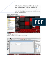 Membuat Aplikasi Menghitung Nilai Dengan Program Visual Basic 6