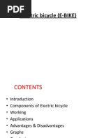 electric bicycle design ppt
