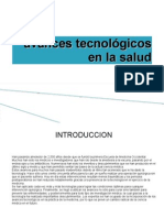 Avances Tecnologicos en La Salud