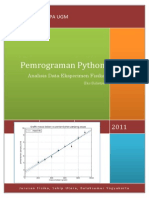 REGRESI LINEAR PYTHON