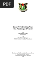 Lt. Col. Michael Aquino, High Priest of the Temple of Set, "MindWar"