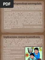 La teoría del aprendizaje autorregulado
