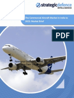 The Commercial Aircraft Market in India To 2023 Market Brief