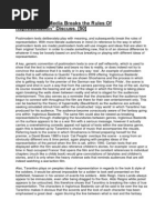 Download Postmodern Essay 3 by billyraybouldmedia SN214113108 doc pdf