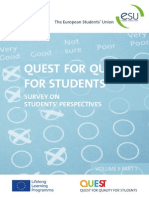 QUEST Survey analysis Sept2013