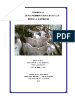 Download Proposal Pengajuan Ternak Kambing by lanangwiki SN214120578 doc pdf
