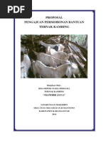 Download Proposal Pengajuan Ternak Kambing by lanangwiki SN214120578 doc pdf