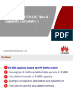 Guidance of Capacity Calculation in EV-DO Rev.A