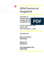 HRM Practices in Bangladesh