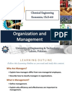 Organization and Management