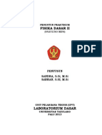 PDF Penuntun Praktikum Fisika Dasar II Fak.mipa