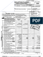 Picower Foundation - 2001 Tax Return