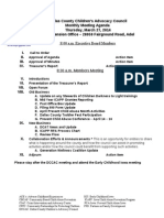 DCCAC Agenda March 2014