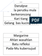 Danalpse Apabila Perutku Mula Berkeroncong Kari Tiang Gelang Bas Kucing Bola