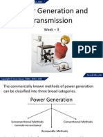Lecture 3 Power Generation Transmission