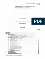 Análisis Deposicional y Geohistorico Del NW Colombiano