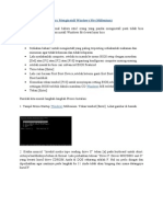 Menginstall Windows Me