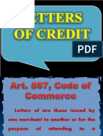 Letters of Credit Power Point Presentation Negotiable Instruments