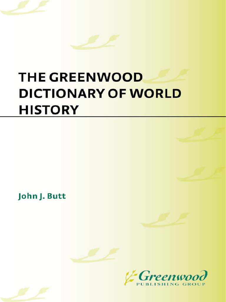 Dictionary of World History | PDF | Cataloging | Africa