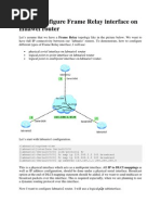 How To Configure Frame Relay Interface On Huawei Router