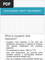 Cryogenic Heat Treatment