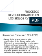 Procesos Revolucionarios en Los Siglos Xviii y Xix