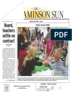 Board, Teachers Settle On Contract: Family Science Night