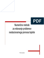 6 Nestacionarni Prevod Toplote Numericni 2013-2014