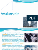 Avalansele