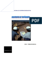 Manual de Asistente de Topografo