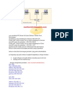 Membuat PC Router Di Linux Debian 5