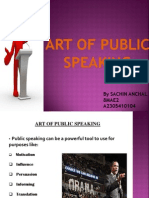 Effective Public Speaking