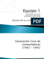 Generaciones de Computadoras