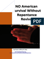 No American Survival Without Repentance Revival