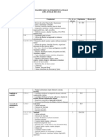 Planificare Calendaristică Anuală V