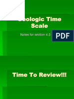 geologic time scale notes section 4 3