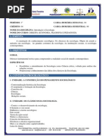 Programa Introducao Sociologia