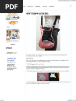 Download How to Sew a Guitar Bag by Patricia Cristina Nienov SN214244892 doc pdf