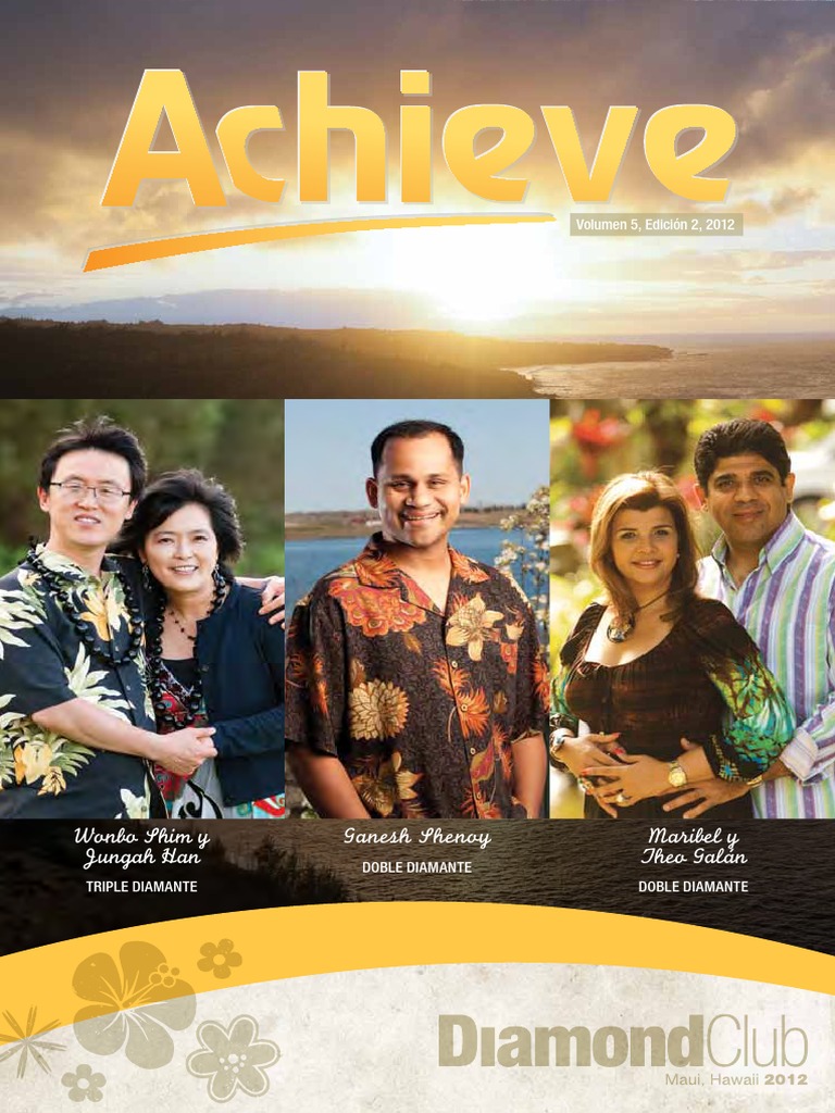 Cuanto Gana Un Diamante En Amway Achiever Magazine Diamond Club 12 | PDF | Liderazgo | Sueño