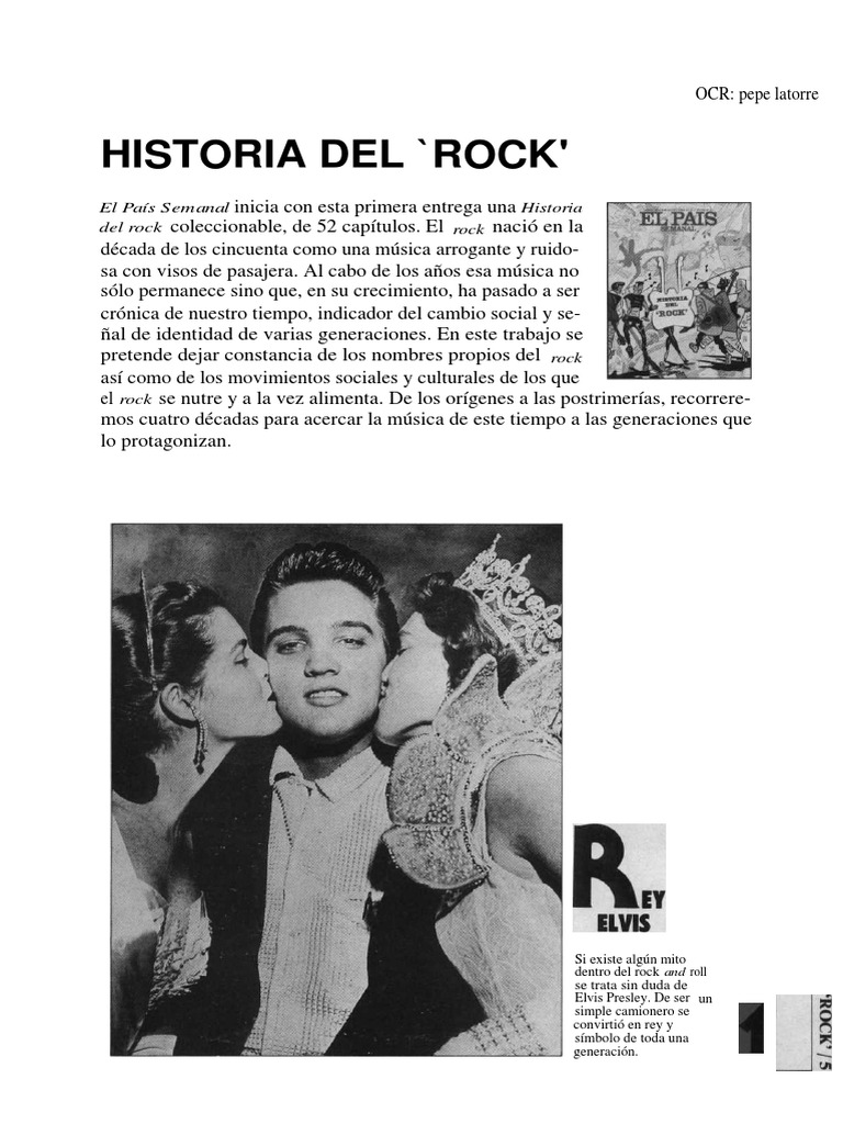 Historia Del Rock photo
