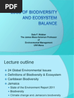 Biodiveristy and Ecosystem Loss in Jamaica's Environment