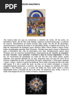 SÃO JOÃO E A TRADIÇÃO MAÇÔNICA