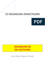 Soldadura oxiacetileno: equipo, proceso y aplicaciones