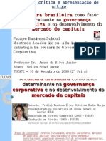 GC 17 A Cultura Brasileira Como Fator Determinante Na Governança Corporativa (Welton)